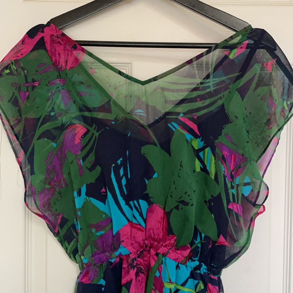 🌸 New! Express Tropical Dress - Picture 9 of 15
